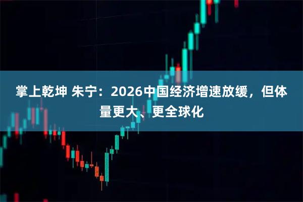 掌上乾坤 朱宁：2026中国经济增速放缓，但体量更大、更全球化